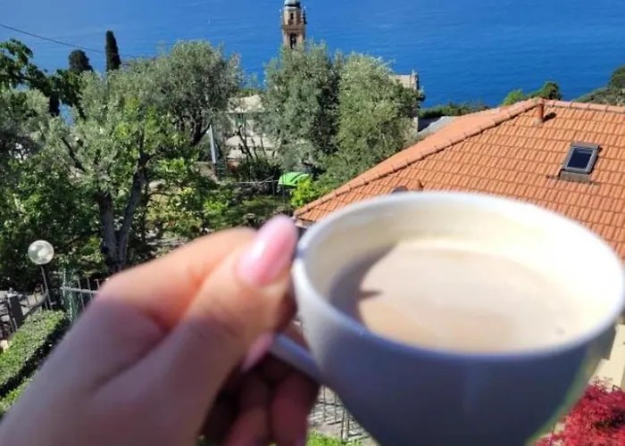 فندق مبيت وإفطار Il Gabbiano Di Pieve بييفي ليجوري